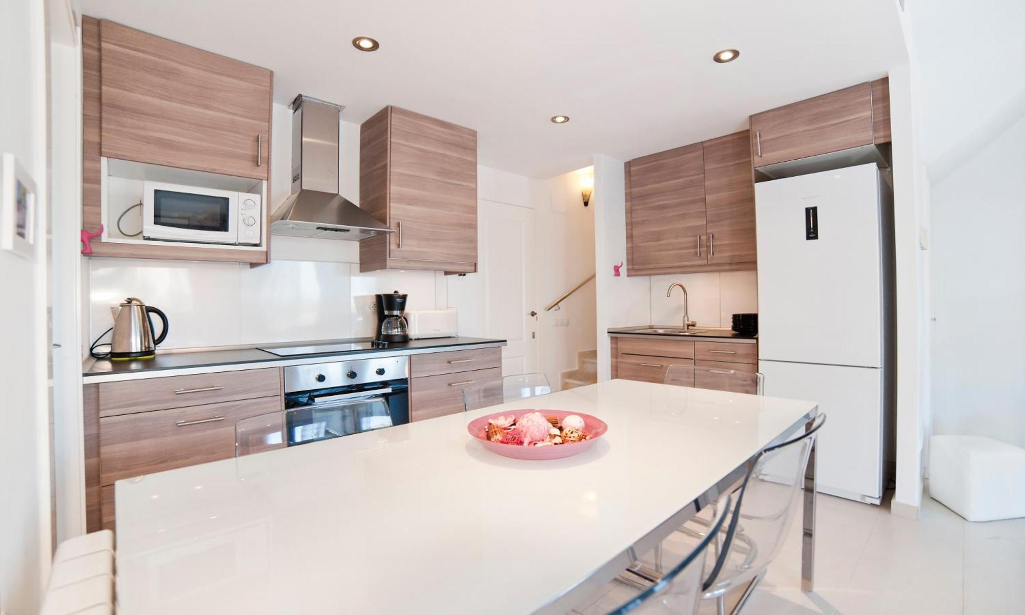 Апартаменти Duplex Moderno 3 Hab Parking, Vistas Al Mar Y Terraza Сіджас Екстер'єр фото